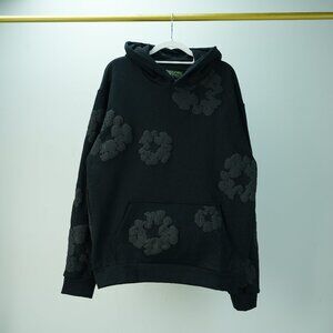 Monochrome Denim Tears Hoodie SMALL